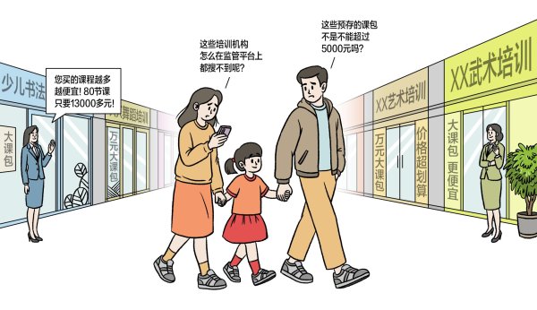 美林配资 调查｜家长报课忧退费，预付费监管平台为何成“摆设”？