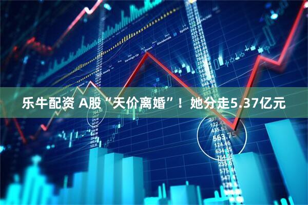 乐牛配资 A股“天价离婚”！她分走5.37亿元